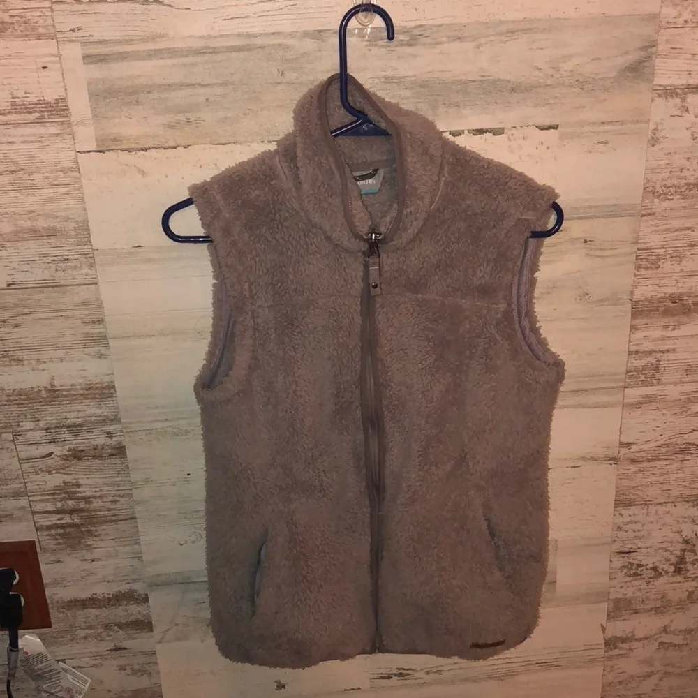 Free Country fluffy purple vest size small super soft vest lavender purple vest‍ - Picture 2 of 5